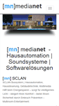 Mobile Screenshot of medianet-home.de